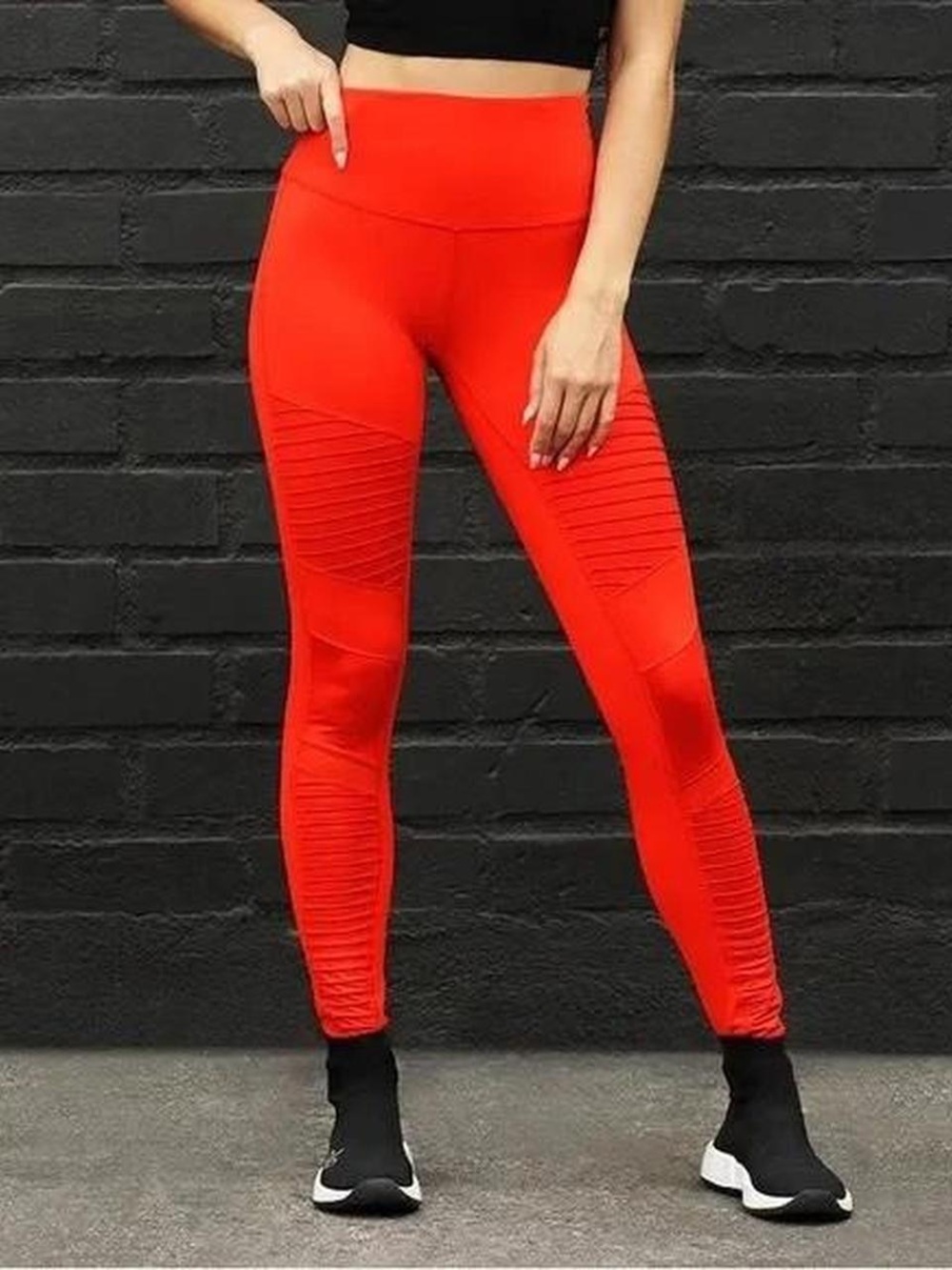 Alo Yoga High Waist Moto Leggings